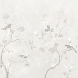 Панно "Tree of life" арт.ETD13 001, коллекция "Etude vol.2", производства Loymina, с изображением веток и птиц в стиле шинуазри, заказать панно онлайн